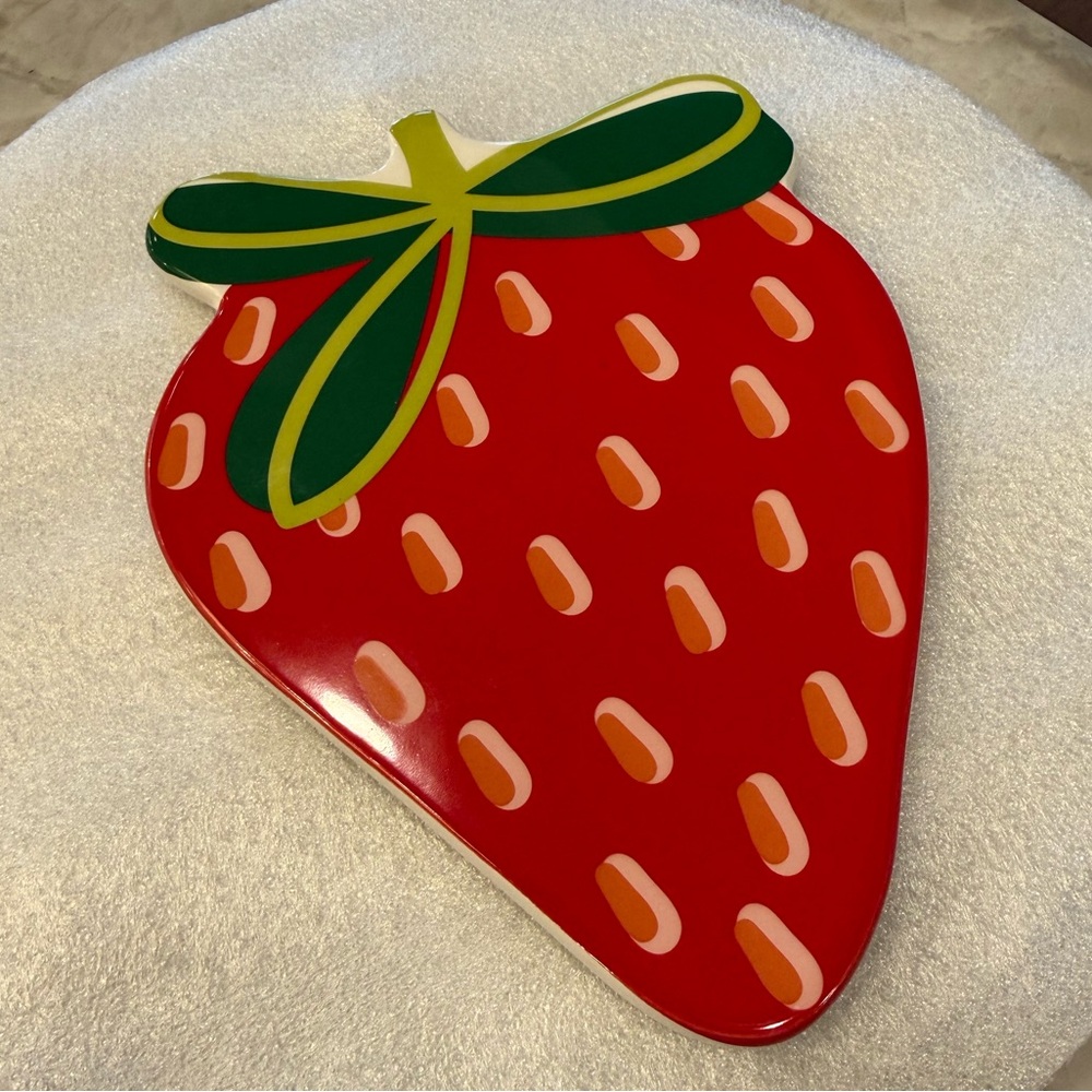 HAPPY EVERYTHING Coton Colors RETIRED Large Strawberry Attachment NWT